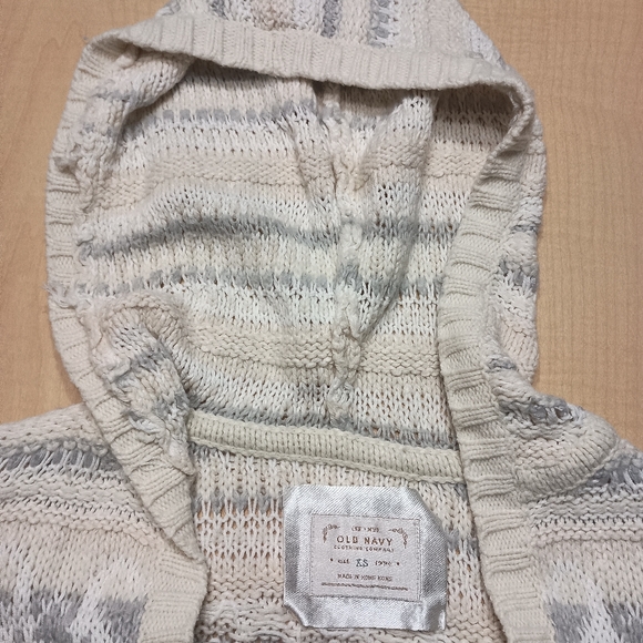 Bundle of Old Navy Sweaters Hooded Oversized Sizes Small and Extra Small - Picture 12 of 15